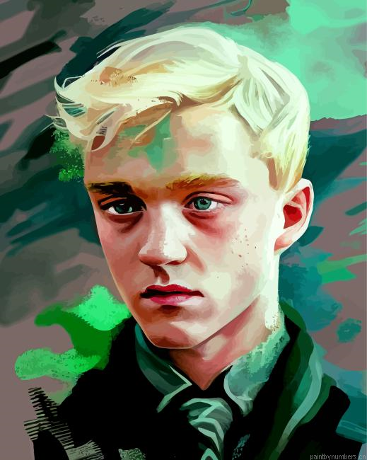 Draco Malfoy Art Painting By Numberss.png