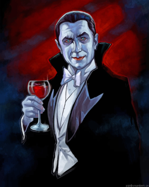 Dracula Vampire Painting By Numberss.png