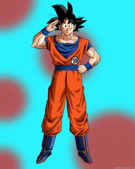 Dragon Ball Goku Animations Painting By Numberss.png