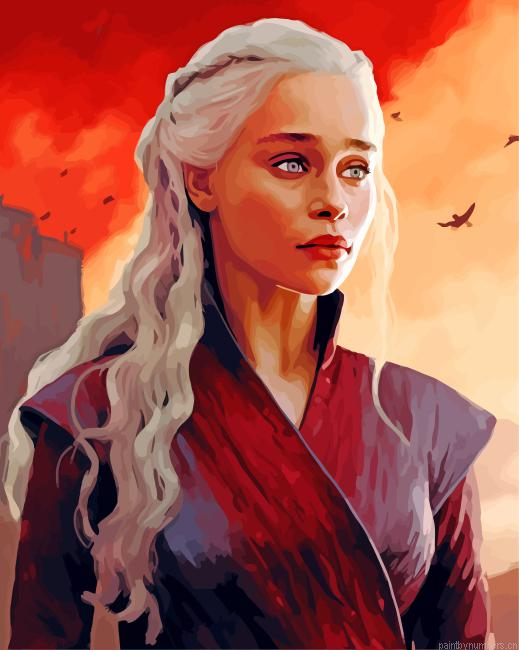 Dragons Queen Painting By Numberss.png