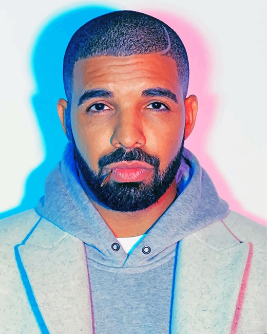 Drake Holtine Bling Rappers Painting By Numbers.png