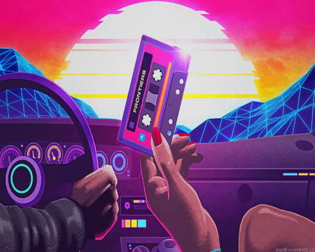 Driving Digital Artwork Painting By Numberss.png