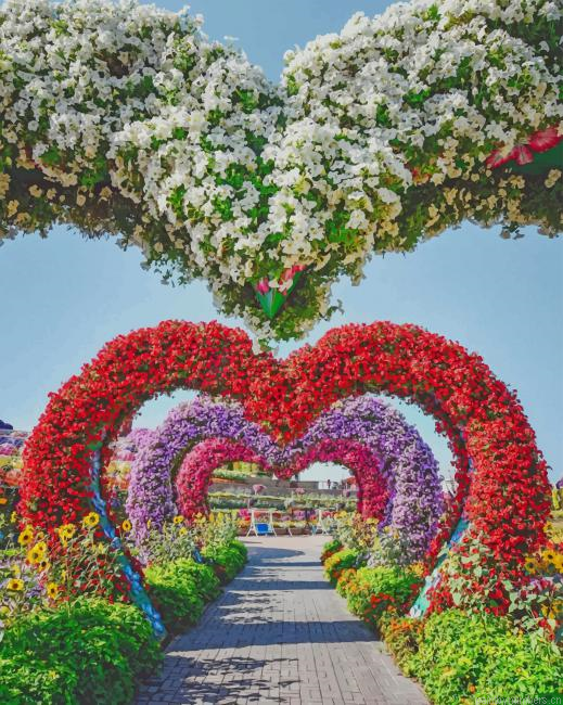 Dubai Miracle Garden Nature Painting By Numberss.png