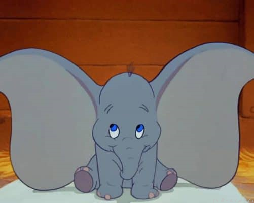 Dumbo Elephant Cartoons Painting By Numberss.png
