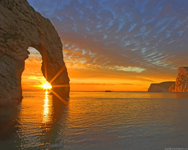 Durdle Door Painting By Numberss.png