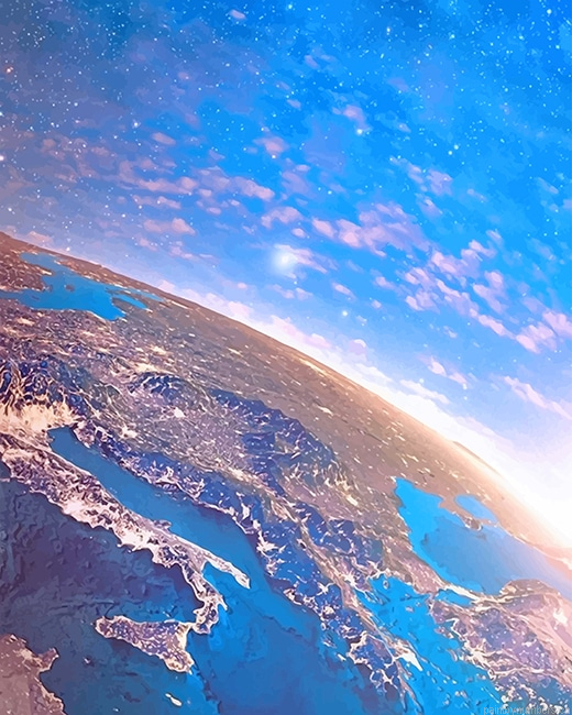 Earth Planet Painting By Numbers.png