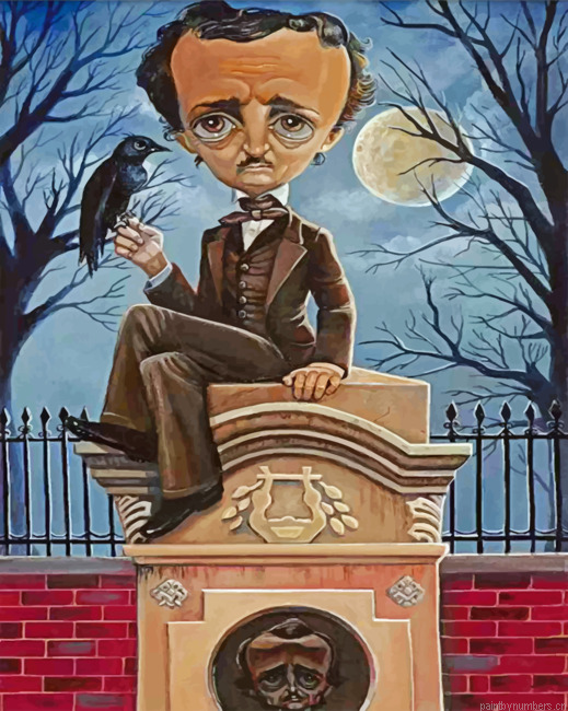 Edgar Allan Poe Painting By Numberss.png