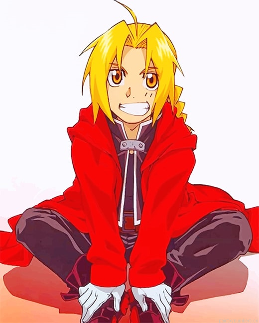 Edward Elric Fullmetal Alchemist Animations Painting By Numbers.png