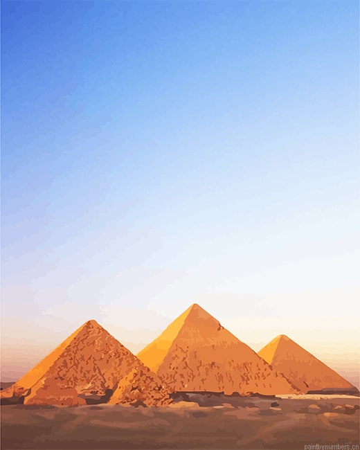 Egypt Pyramids Painting By Numberss.png