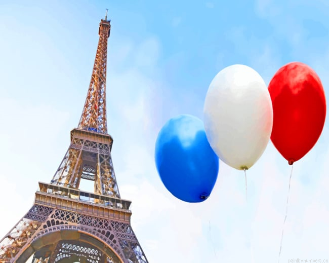 Eiffel Tower France Painting By Numberss.png