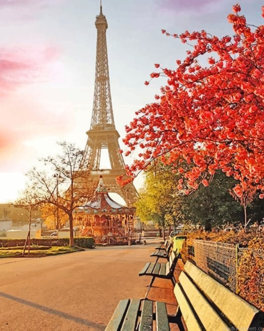 Eiffel Tower Paris Painting By Numberss.png