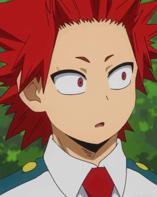 Eijiro Kirishima Painting By Numberss.png