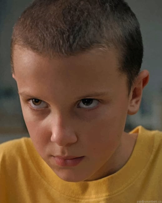 Eleven Stranger Things Movies Painting By Numberss.png