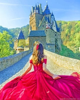Eltz Castle Germany Painting By Numbers.png
