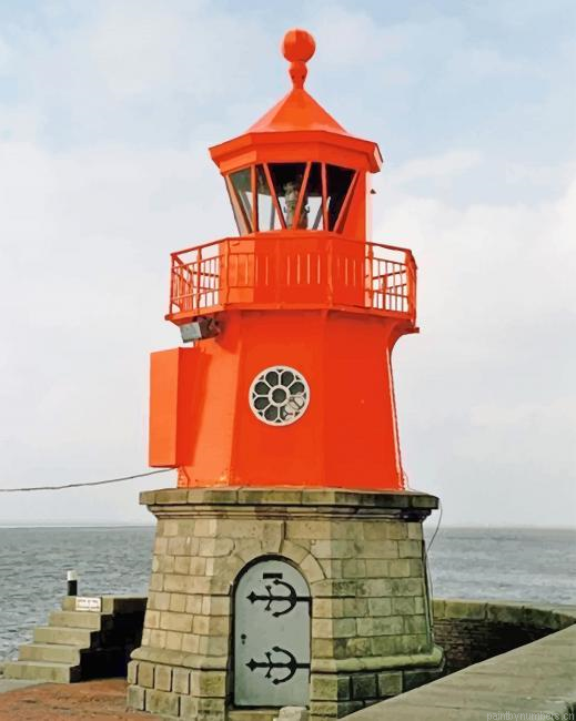 Emden West Mole Lighthouse Painting By Numberss.png