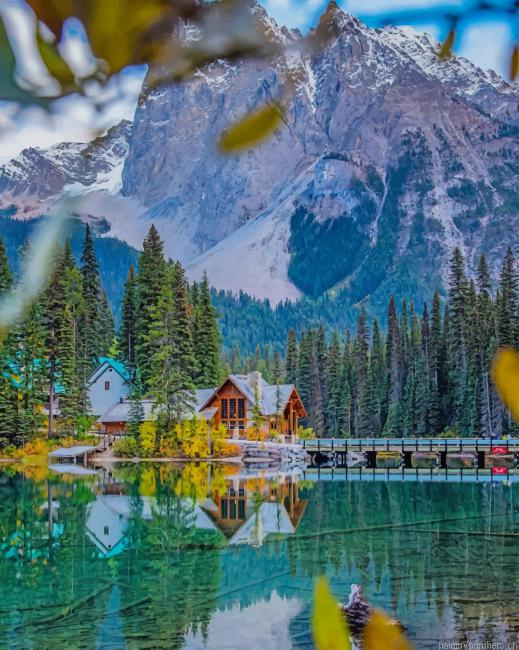 Emerald Lake Landscapes Painting By Numberss.png
