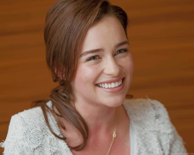 Emilia Clarke Movie Star Actors Painting By Numberss.png
