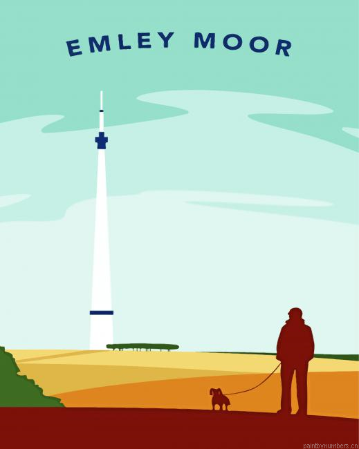 Emley Moor Poster Painting By Numberss.png
