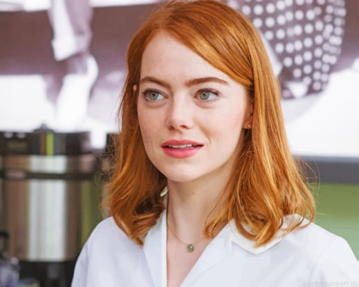 Emma Stone Actress Painting By Numberss.png