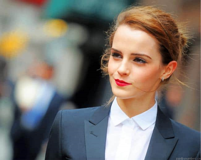 Emma Watson Movie Star Actors Painting By Numberss.png