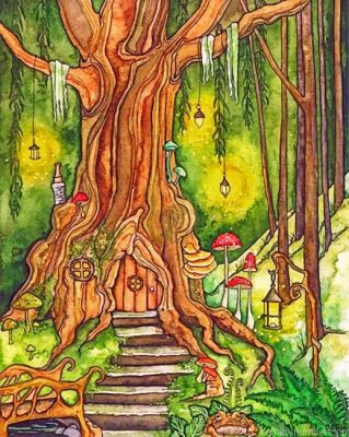Enchanted Forest Painting By Numbers.png