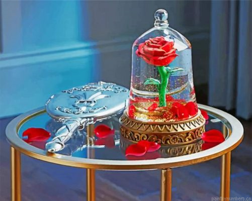 Enchanted Rose Flowers Painting By Numbers.png