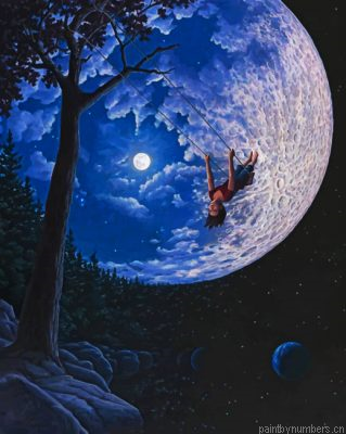 Enjoying The Night Painting By Numbers.png