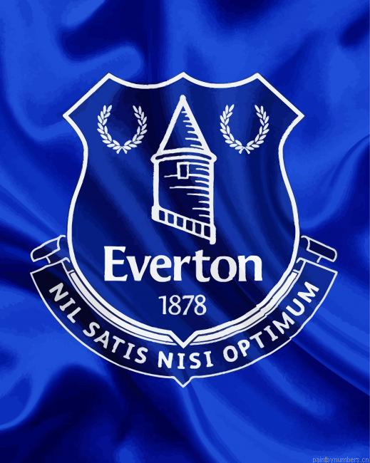 Everton Fc Logo Painting By Numberss.png