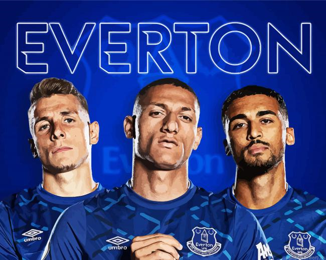 Everton Players Painting By Numberss.png