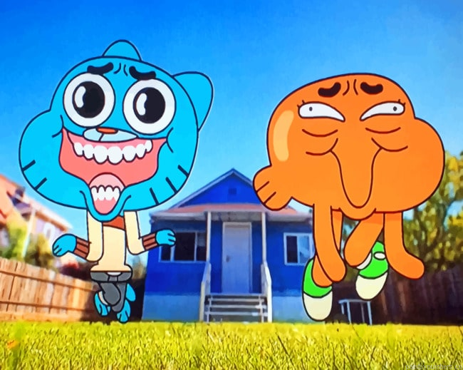 Evil Gumball Cartoons Painting By Numbers.png