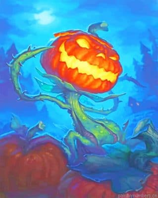 Evil Pumpkin Painting By Numberss.png