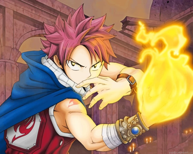 Fairy Tail Anime Painting By Numberss.png