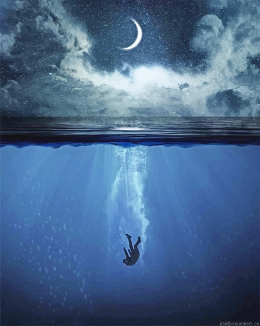 Falling In Water Painting By Numberss.png
