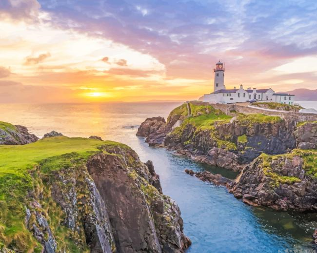 Fanad Head Lighthouse Ireland Painting By Numbers.png