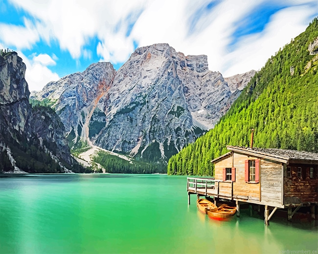 Fanes Sennes Prags Nature Park Italy Painting By Numbers.png