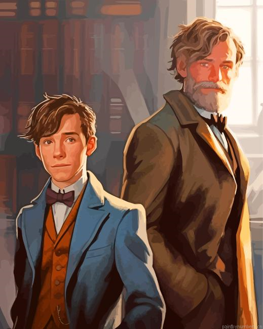 Fantastic Beasts Movie Painting By Numberss.png