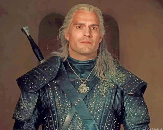 Fantasy The Witcher Serie Actors Painting By Numberss.png