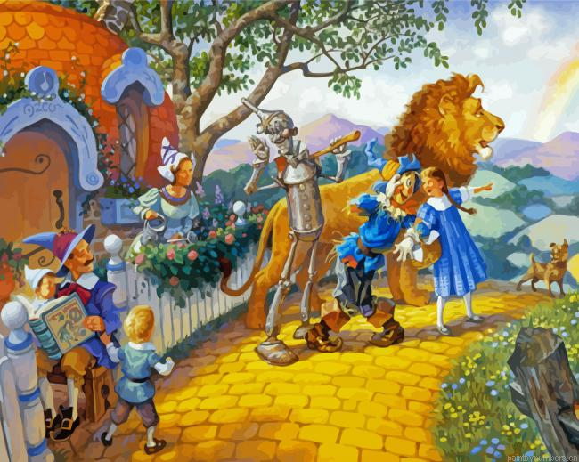 Fantasy The Wizard Of Oz Painting By Numberss.png
