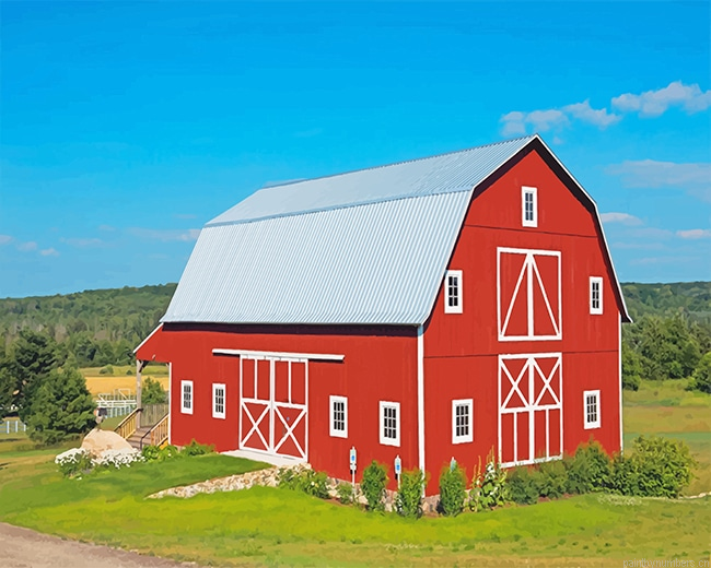 Farm Barn Painting By Numberss.png