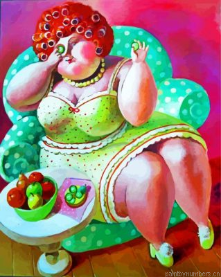 Fat Woman Painting By Numbers.png