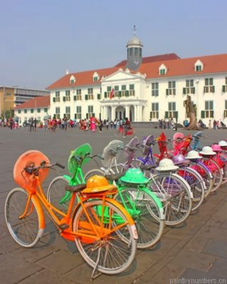 Fatahillah Square Jakarta Indonesia Painting By Numbers.png