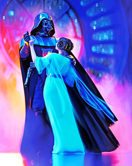 Father And Daughter Dances Painting By Numberss.png