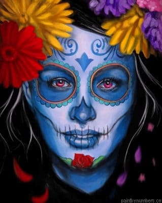 Female Sugar Skull Painting By Numberss.png