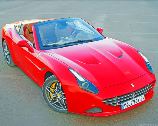 Ferrari California T Cars Painting By Numberss.png