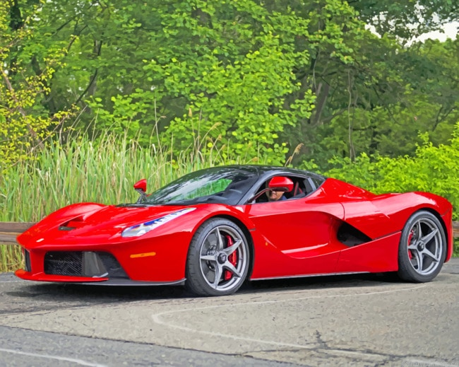 Ferrari Laferrari Aperta Cars Painting By Numberss.png