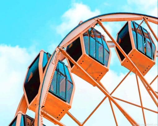 Ferris Wheel Attraction Booths Painting By Numbers.png