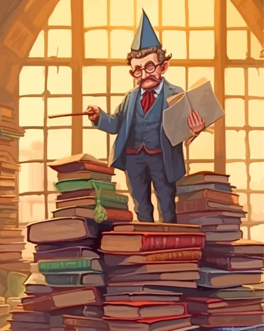 Filius Flitwick Painting By Numberss.png