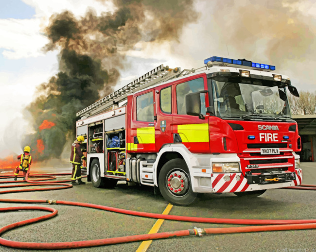 Fire Truck Painting By Numbers.png