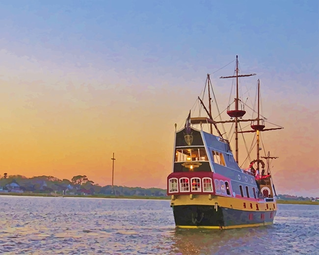 Fishing Trawler Painting By Numberss.png