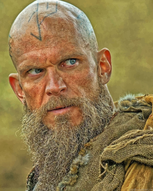 Floki Vikings Actors Painting By Numberss.png